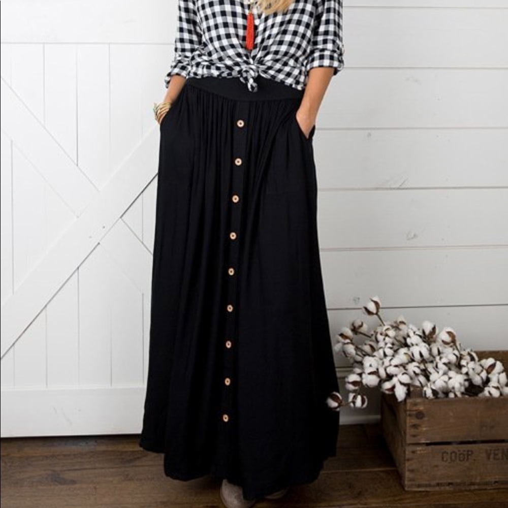 NWT Matilda Jane Joanna Gaines Maxi Skirt